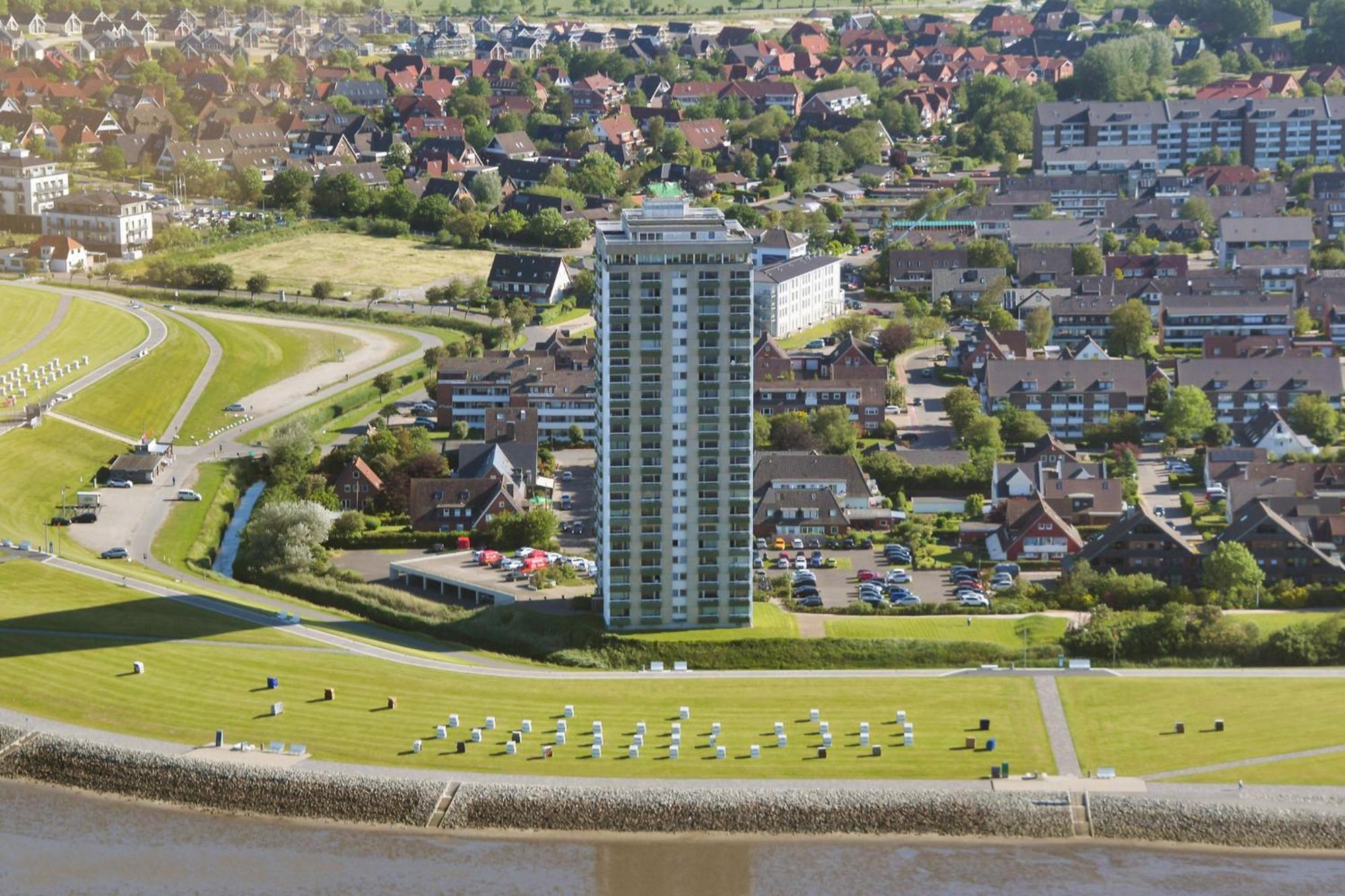 Buesumer Hochhaus Meerblick 9 Exteriér fotografie